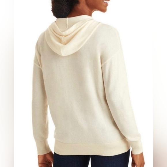 Cashmere Blend Lightweight Hoodie Super Soft! - Picture 3 of 5